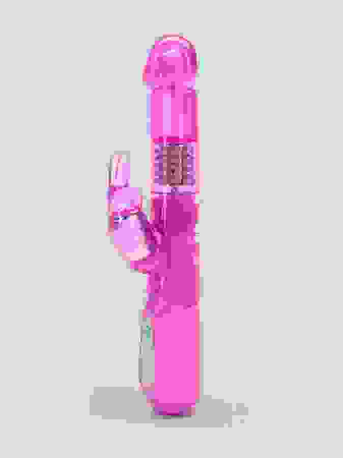 Lovehoney Jessica Rabbit 10 Function Slimline Rabbit Vibrator, Pink, hi-res